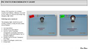 PSC FOCUS FOR EMERGENCY LIGHT 