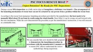 PSC FOCUS RESCUE BOAT 