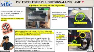 PSC FOCUS FOR DAY LIGHT SIGNALLING LAMP  