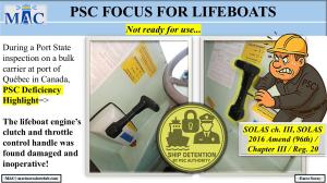 PSC FOCUS FOR LIFEBOATS_Not ready for use... 